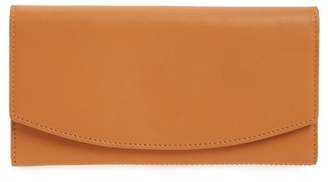 Skagen Leather Continental Flap Wallet