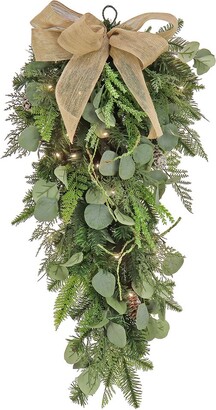 National Tree Company HGTV Home Collection Pre-Lit Artificial Christmas  Shrub Planter Filler - ShopStyle