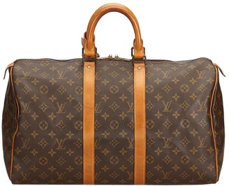 louis vuitton leather duffel bags