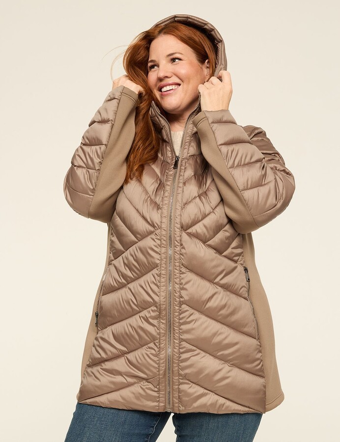 lane bryant puffer coat