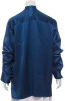 Thumbnail for your product : Haider Ackermann Oversize Silk Top w/ Tags