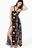 Thumbnail for your product : Nasty Gal City Lights Maxi Dress