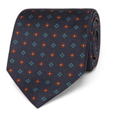Thumbnail for your product : Drakes 7cm Patterned Silk Tie