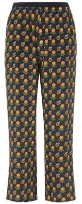 Topshop Womens Silk Marigold Trousers by Boutique - Multi
