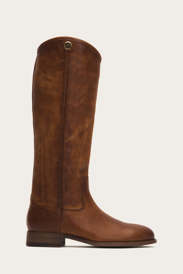 frye melissa button cognac