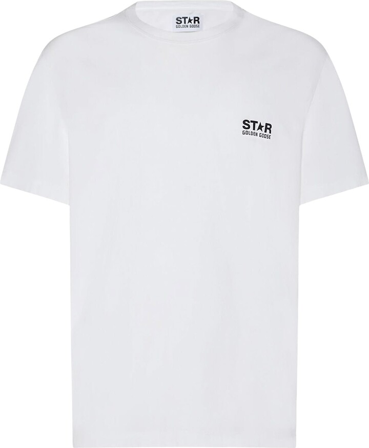 Golden Goose Doris Cotton T-shirt With Logo Detail - ShopStyle