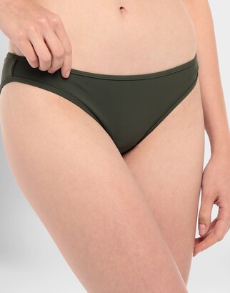Diane von Furstenberg Bikini Bottom Military Green