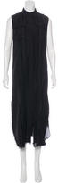 Thumbnail for your product : Adam Lippes Crochet-Accented Maxi Dress