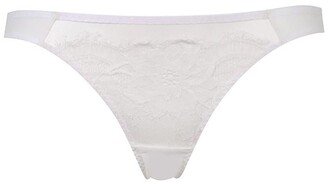 Evelyn Gardens White Lace Brief