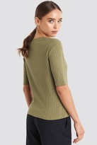 Thumbnail for your product : NA-KD Light Knit V Front Sweater