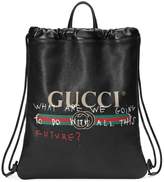 Thumbnail for your product : Gucci Coco Capitán logo backpack