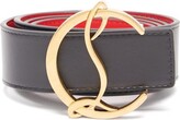 Thumbnail for your product : Christian Louboutin Monogram-buckle Leather Belt
