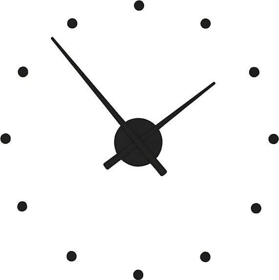 Nomon OJ Wall Clock in Black, Size: 20-"