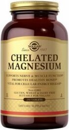 Solgar Chelated Magnesium Tablets 250 Tabs