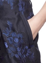 Thumbnail for your product : MiN New York MS Floral jacquard pleat shorts
