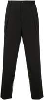 Thumbnail for your product : GUILD PRIME metallic panel tailored trousers