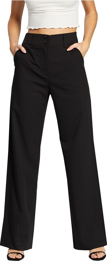 Women's Everyday Soft High-Rise Wide Leg Pants - All In Motion™ Navy Blue XL: Moisture Wicking, UPF 50 - Foto 13
