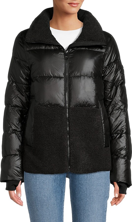 MICHAEL Michael Kors Faux Fur Puffer Jacket ShopStyle