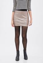 Thumbnail for your product : LOVE21 LOVE 21 Sequined Mini Skirt