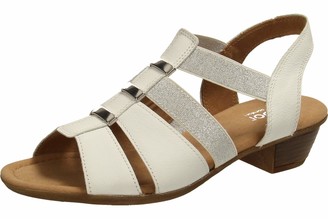 gabor white sandals