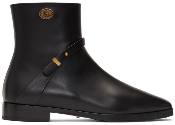 gucci double g boots
