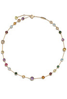 Thumbnail for your product : Marco Bicego Jaipur Mini Semi-Precious Multi-Stone 18K Yellow Gold Station Necklace
