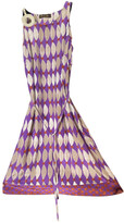 multicolour Silk Dresses 