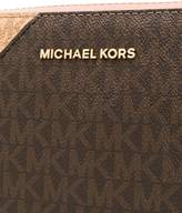 Thumbnail for your product : MICHAEL Michael Kors two-tone logo satchel bag