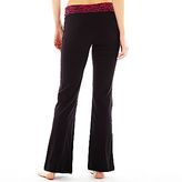 Thumbnail for your product : JCPenney Print Yoga Pants