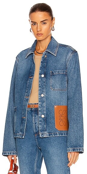 Loewe anagram denim shirt Clearance