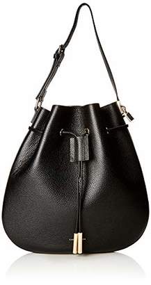 Karen Millen Fashions Limited Womens drawstring Leather Bag Cross-Body Bag