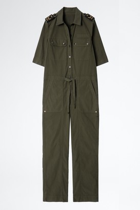 womens khaki jumpsuit uk