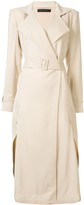 Thumbnail for your product : Roland Mouret Elbury twill coat