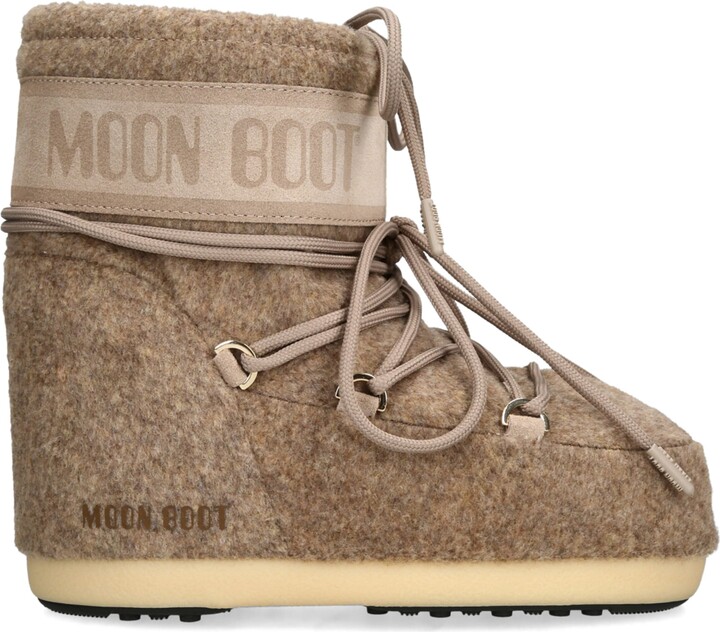 Moon Boot Felt Icon Low Ankle Boots