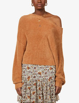 Thumbnail for your product : Free People Star Sign off-the-shoulder knitted jumper