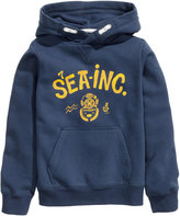 Thumbnail for your product : H&M Hooded Sweatshirt - Dark blue - Kids