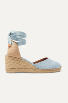 castañer carina 60 canvas wedge espadrilles