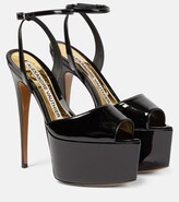 Thumbnail for your product : Alexandre Vauthier Faux leather platform sandals