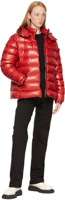 Moncler SSENSE Exclusive Red Down Bady Jacket