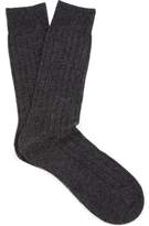 Thumbnail for your product : Pantherella Waddington Cashmere Blend Socks - Mens - Charcoal