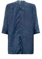Thumbnail for your product : Select Fashion Fashion Womens Blue Kimmy Denim Acid Kimono - size M