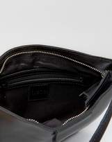 Thumbnail for your product : ASOS Leather Minimal Saddle Cross Body Bag