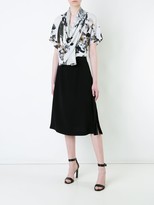 Thumbnail for your product : Antonio Marras Printed Draped Blouse