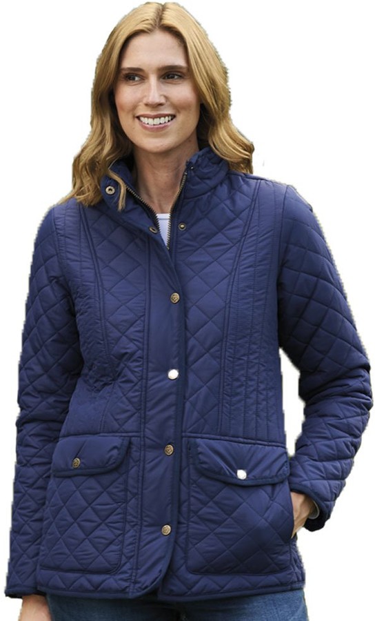 Champion Country Estate Womens Diamond Quilted Coat Jacket 