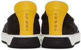 Thumbnail for your product : Fendi Black Studded Monster Sneakers