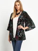 Thumbnail for your product : Love Label Flocked Kimono