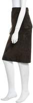 Thumbnail for your product : Bally Leather Skirt