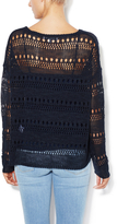 Thumbnail for your product : Elizabeth and James Pointelle Stripe Pullover