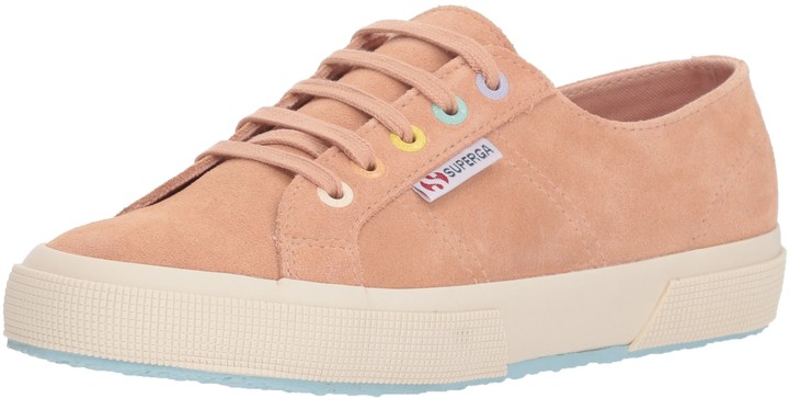 orange superga shoes