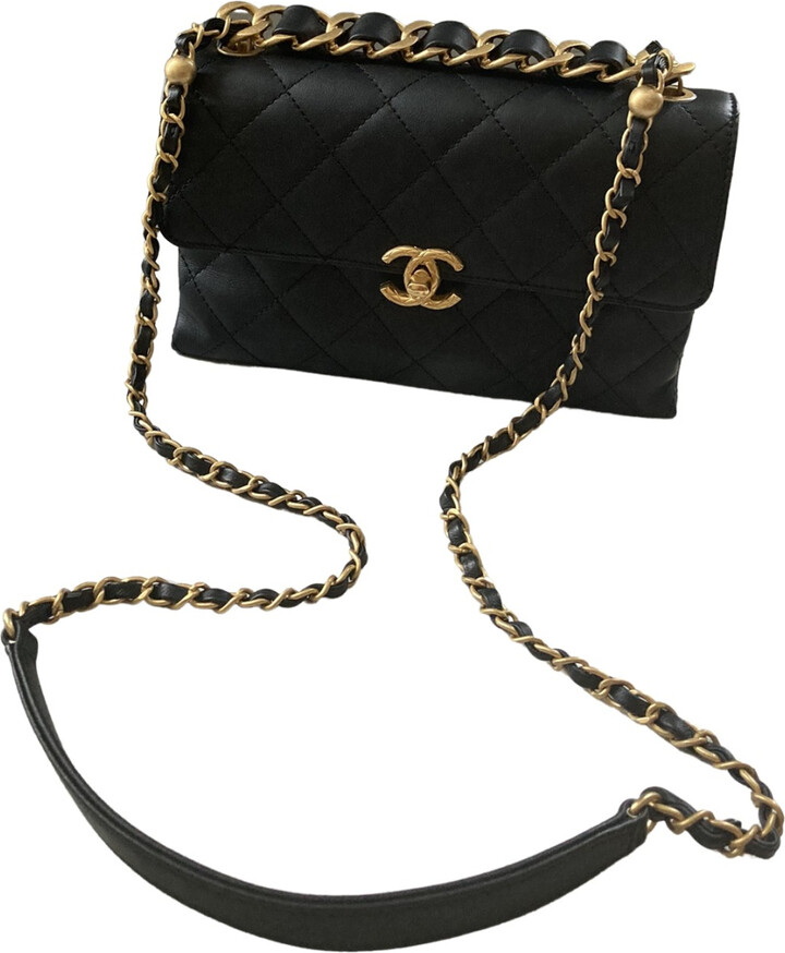 Chanel Handbag Matelasse Infinity Ap2914 Light Beige Caviar Skin Women's  Chain Bag Quilting Diamond Auction